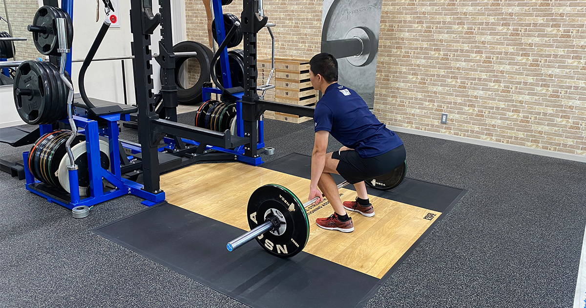 動画でトレーニング紹介「デッドリフト」