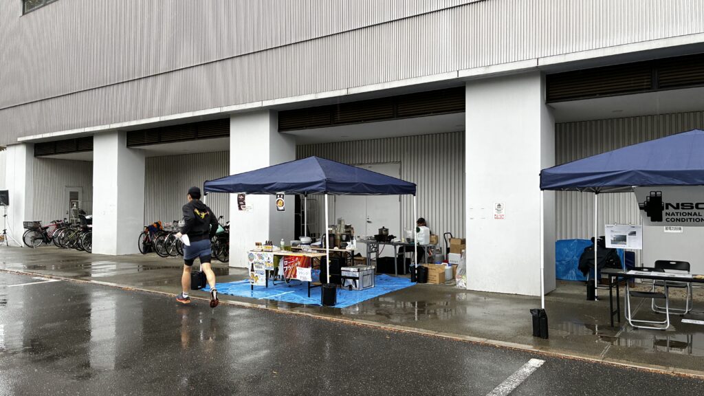 NSCAジャパンブースの周辺の様子