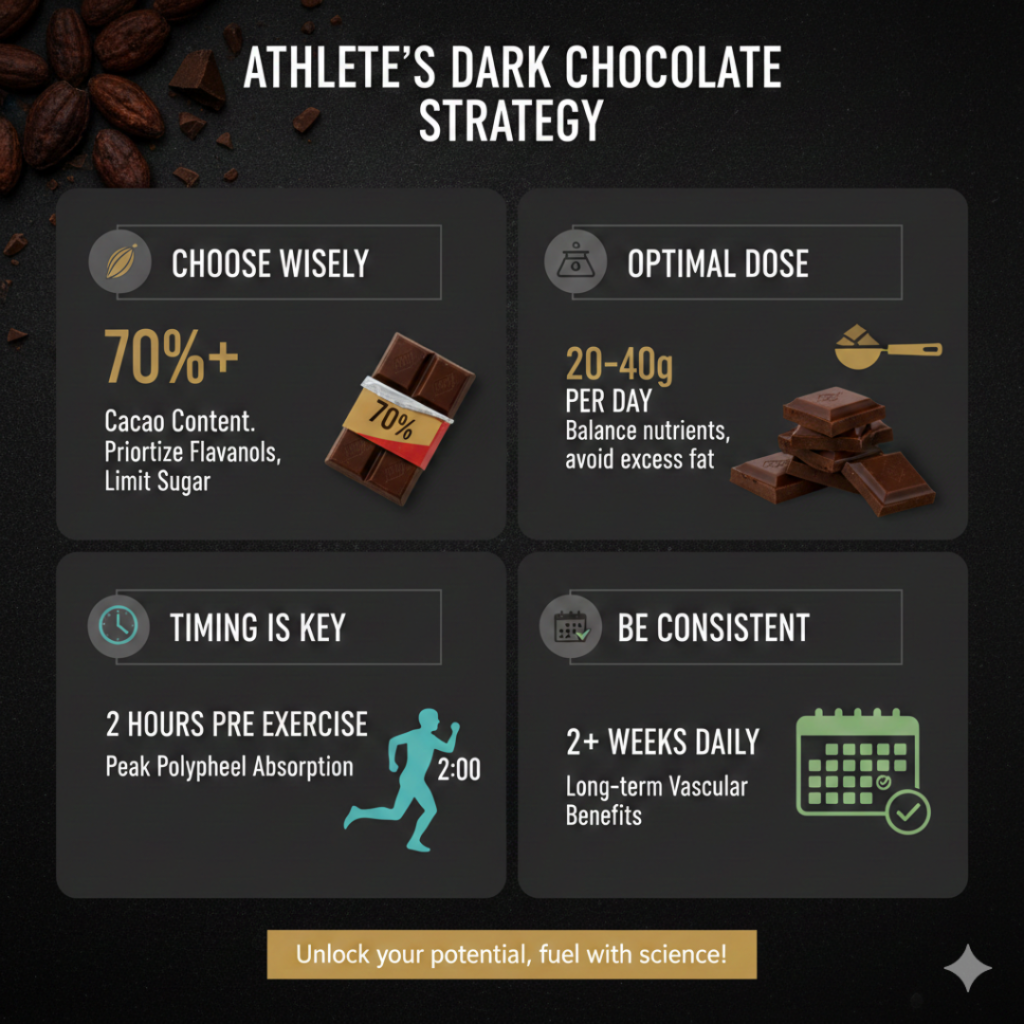 ATHLETE'S DARK CHOCOLATE STRATEGY