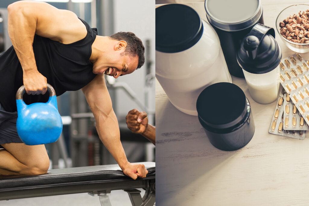 トレーニング期間中のサプリメント摂取