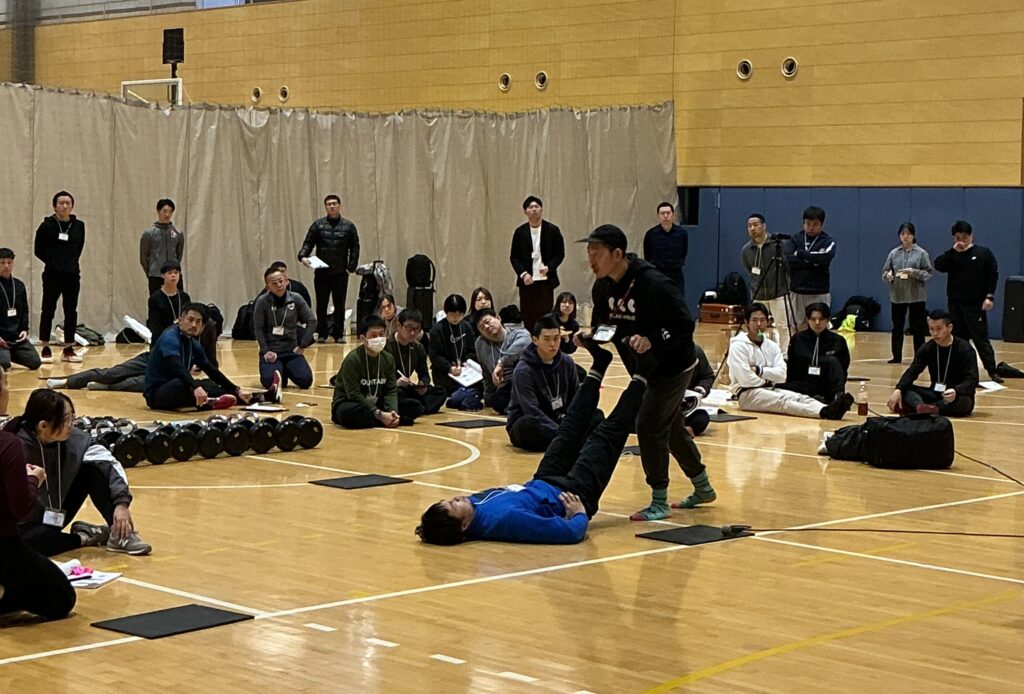 実技会場の様子