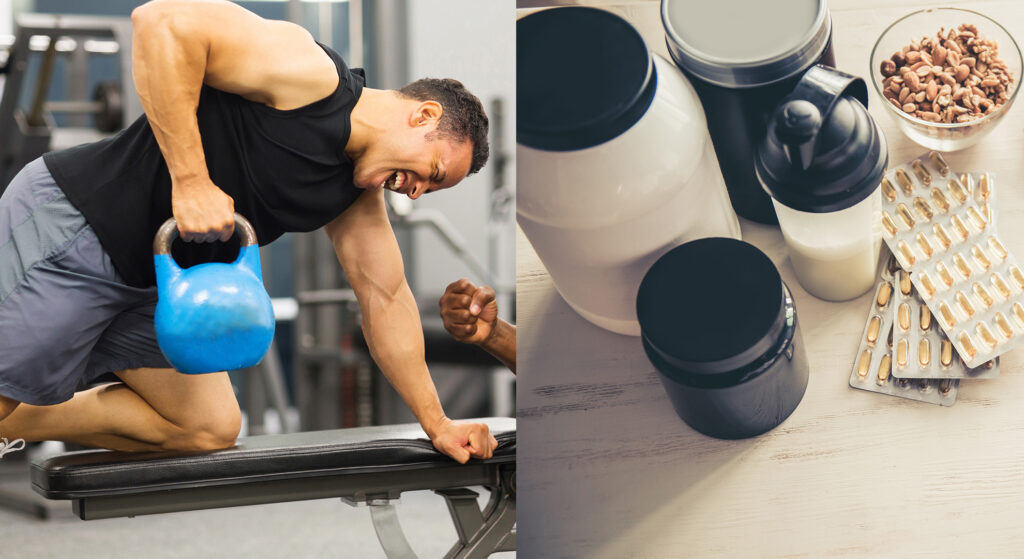 トレーニング期間中のサプリメント摂取