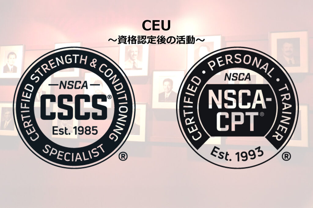 CEU 資格認定後の活動